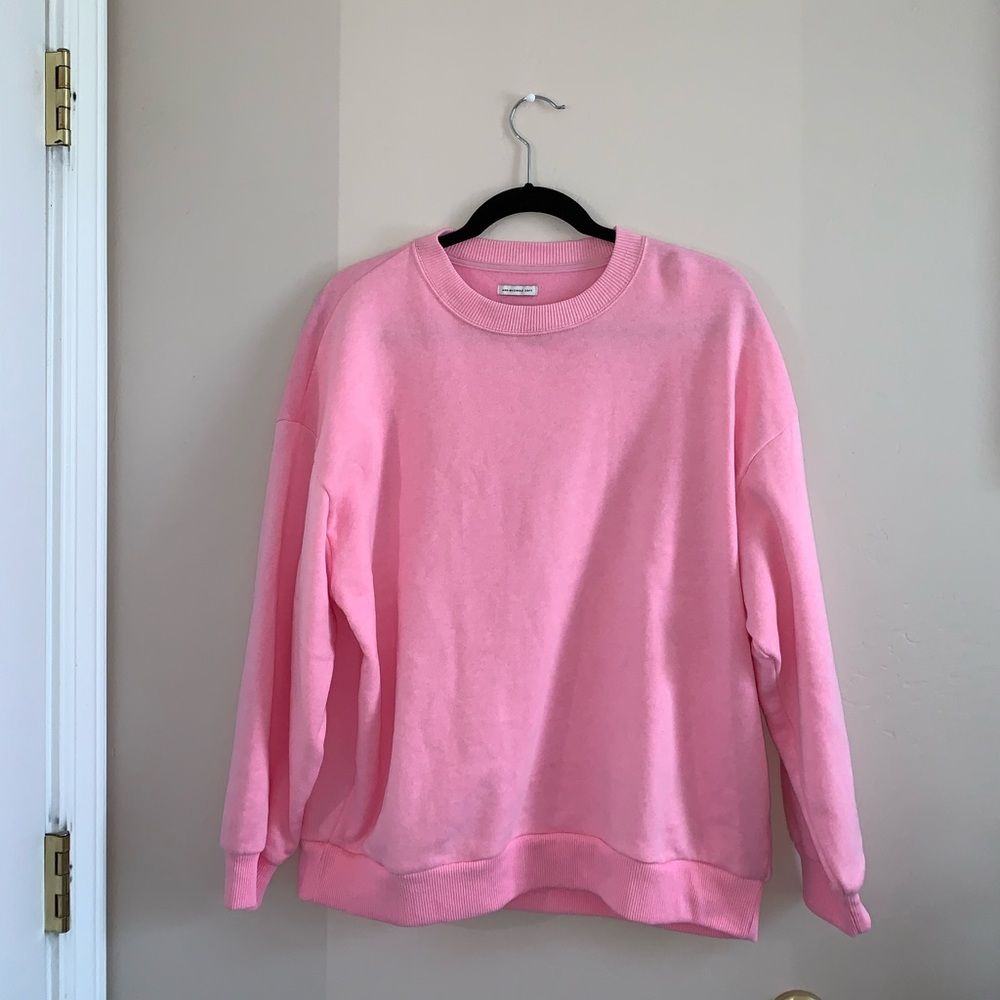 Pink sweatshirt